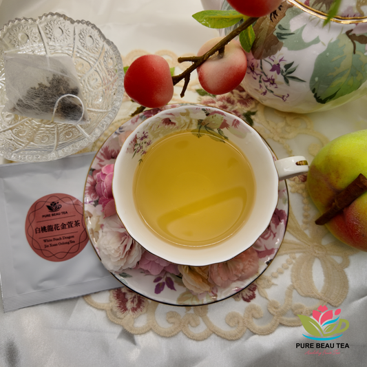 白桃龍花金萱茶 (10茶包入)