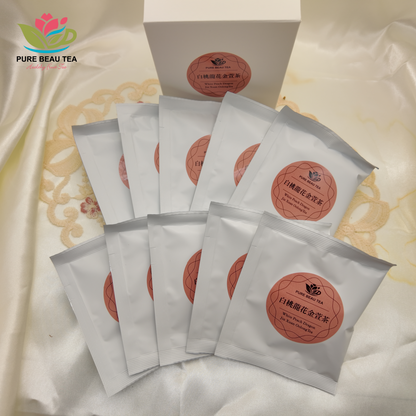 白桃龍花金萱茶 (10茶包入)
