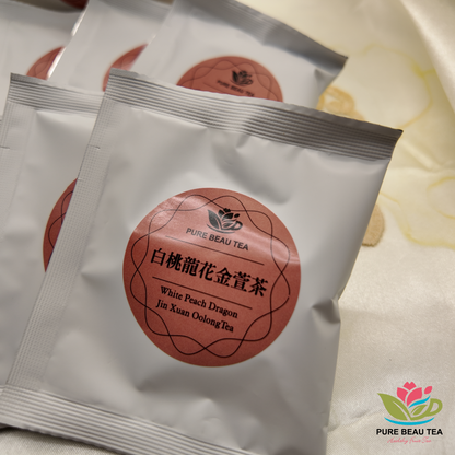 白桃龍花金萱茶 (10茶包入)
