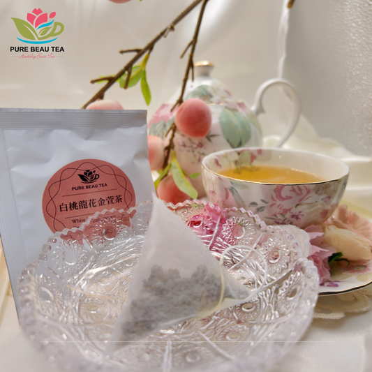 白桃龍花金萱茶 (10茶包入)